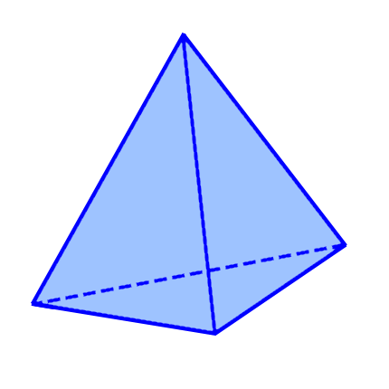 обьём правильной треугольной пирамиды