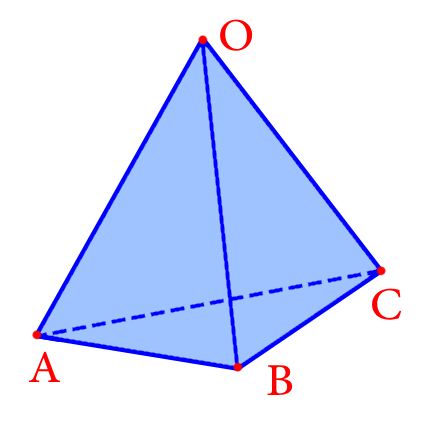 ребро правильной треугольной пирамиды.