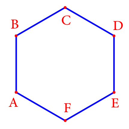 Сторона правильного шестиугольника
